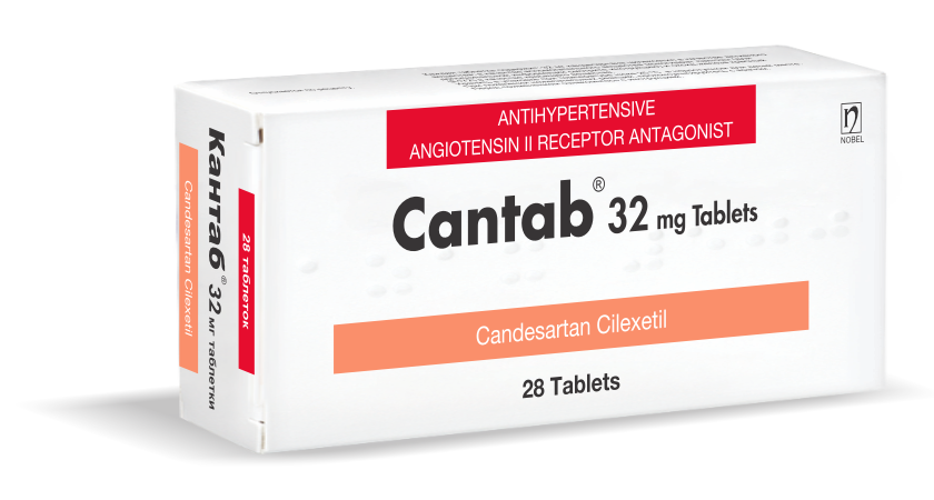 CANTAB 32 MG 28 TABLET