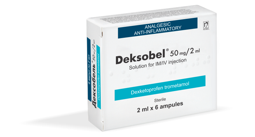 DEKSOBEL 50 MG/2 ML 6 AMPUL