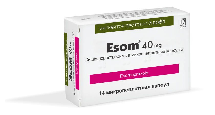 Esom 40mg 14 Kapsul