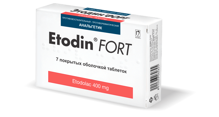 Etodin Fort 400Mq  7 Tablet
