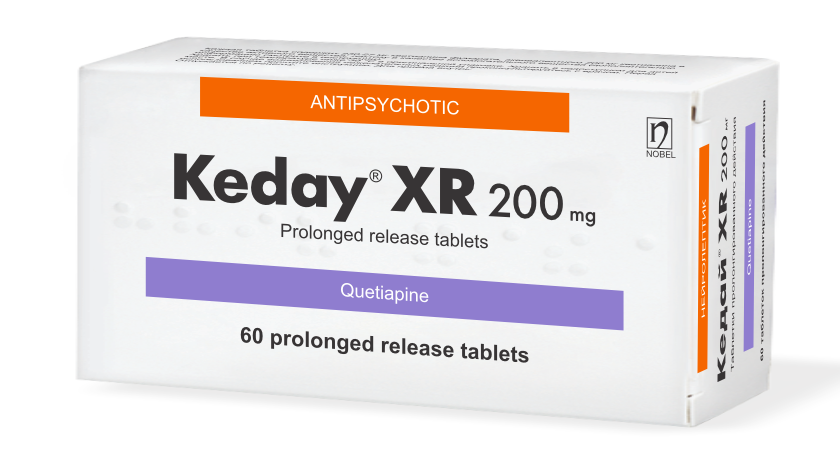 KEDAY XR 200MG 60 TABLET