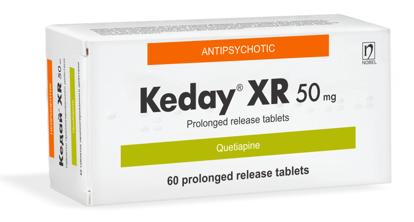 KEDAY XR 50MG 60 TABLET