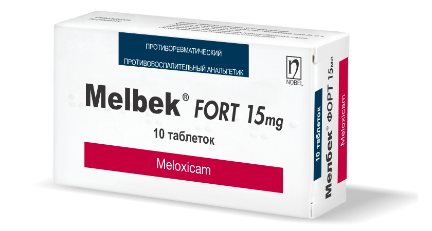 Melbek 15mg 10 Tablet