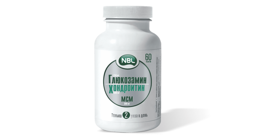 Nbl Glukozamin Xondroitin Msm 60 Tablet