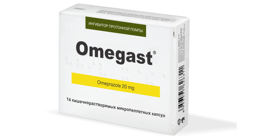 Omegast 20mg 14 Kapsul