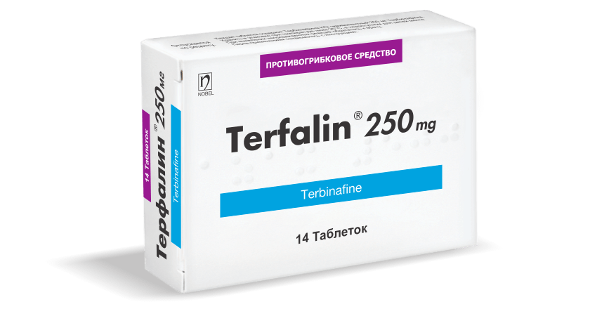 Terfalin 250mg 14 Tablet