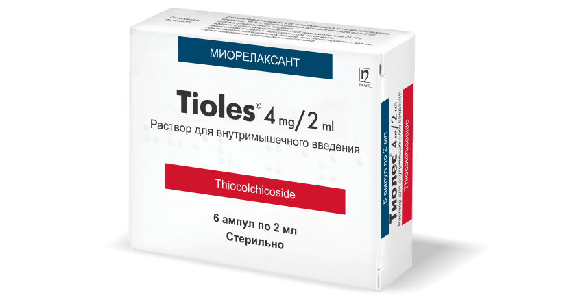 Tioles 4mg/2mg 6 Ampul 2ml