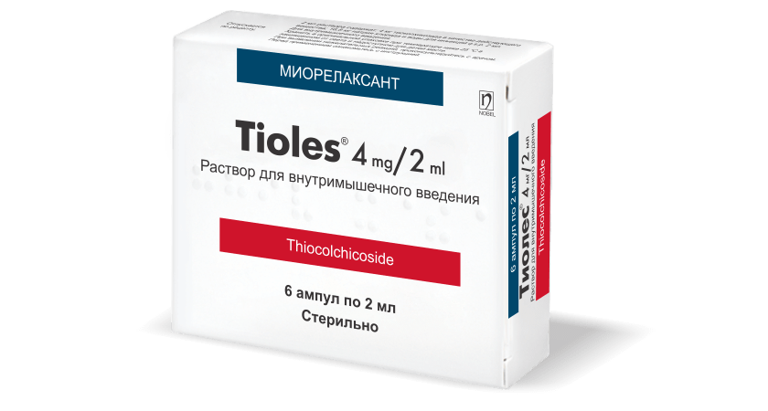 Tioles 4mg/2ml 6 Ampul