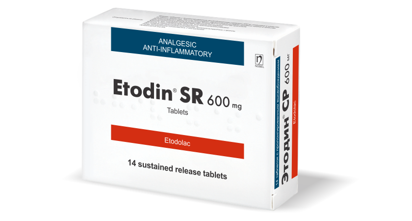 Edotin ETODİN SR 600 MG | Drugs | Our Products | Nobel